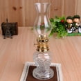 thumbnail image 2 of HIBIBUD Oil Lamp,Warm Ambient Glow Lamp Oil for Indoor Use,Romantic Evening Lighting Glass Lamp,Yellow,2.4*2.4*7.9in, 2 of 4