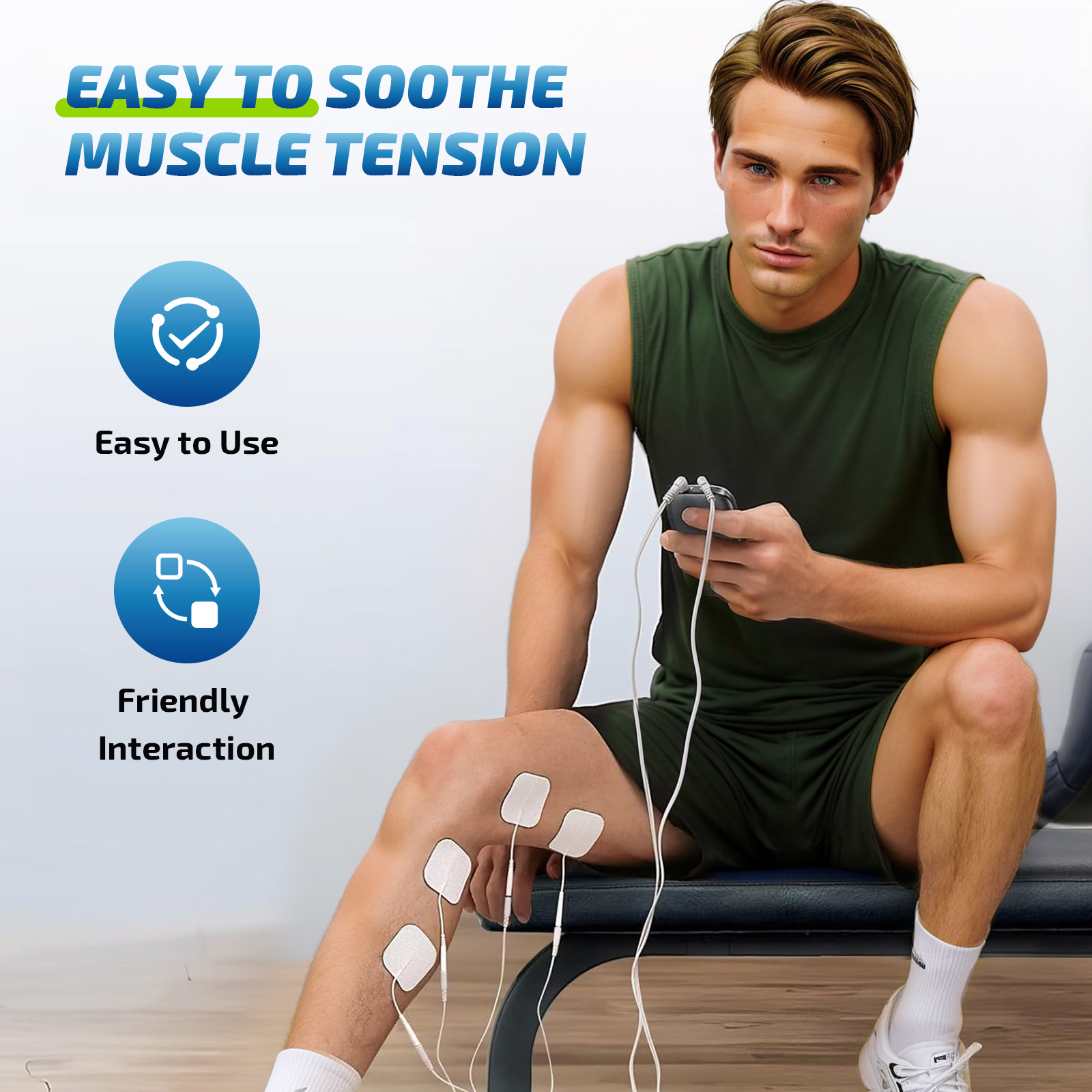 Awpmdmr TENS Unit with 36 Modes and 10 Pads photo 7