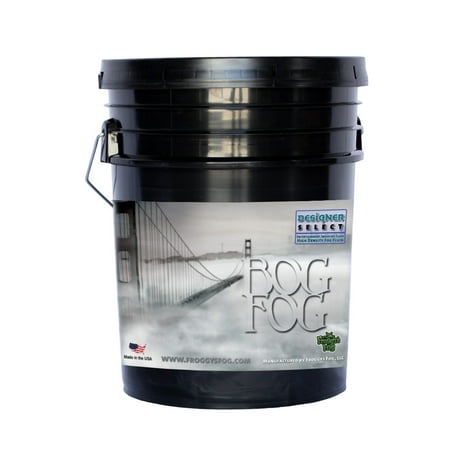Bog Fog - Extreme High Density Fog Juice - HDF Fog Machine Fluid - 5 Gallon Pail