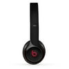 Refurbished Beats by Dr. Dre Solo2 Black Wired On Ear Headphones Solo2WiredBL-Refurb