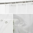 thumbnail image 3 of Christmas Decorations Decor Shower Curtain,Fir Branch On Old Wooden Shabby Bathroom Decor Polyester Fiber Plastic Rings Quick-Drying Waterproof for Bathtubs/Bathroom, 72x72 inches, 3 of 6