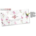 thumbnail image 3 of Skin Wrap Decal Set 2 Pack for Amazon Echo Dot 2 - Flamingos on White (2nd Generation ONLY - Echo NOT INCLUDED), 3 of 3