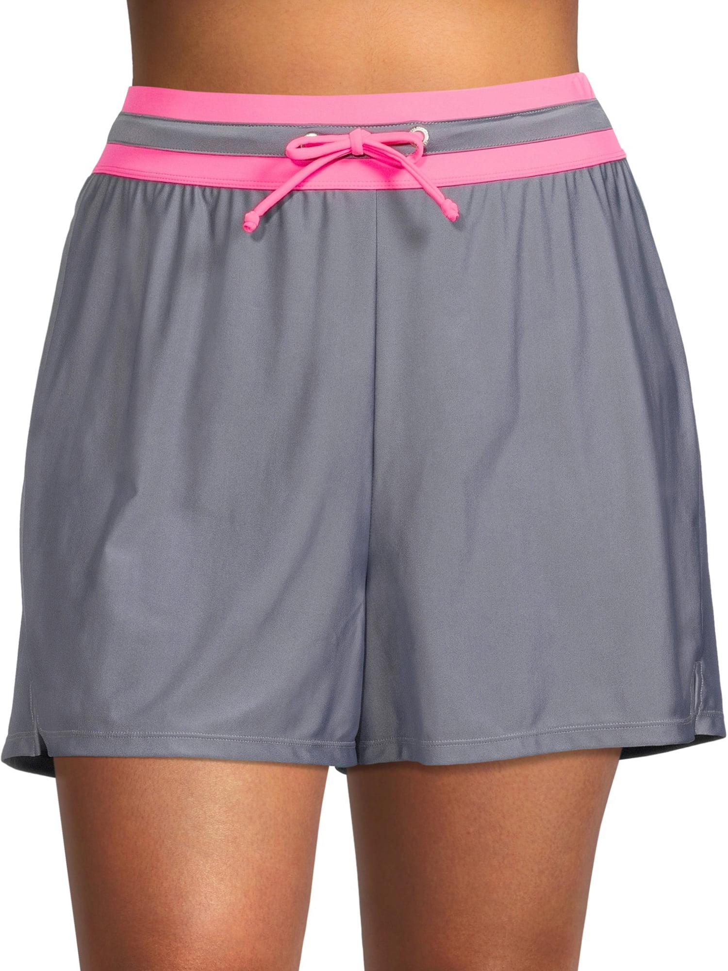 Free Tech Women'S Plus Size Athletic Swimsuit Shorts - Walmart.com