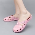 thumbnail image 6 of Women Rhinestone Flat Sandals EVA Garden Sandals Summer Shoes Lightweight, 6 of 8