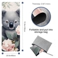 thumbnail image 4 of Koala Yoga Towel with Storage Bag, 72.8"x26.8", Suitable for Yoga, Pilates, Fitness, etc. Gym Towels Included., 4 of 6