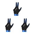 thumbnail image 1 of Greeniant Snooker Billiard Cue Glove Left Hand Pool Glove Finger Three en Open Women Type1 NO1, 1 of 1