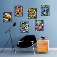 thumbnail image 2 of Rock Graffiti Street Canvas Prints Art Decorative Wall Art Pictures Rock Band Decor 6 Piece Unframed Abstract Artwork Home Preppy Room Decor for Office Bedroom Living Room, 2 of 7