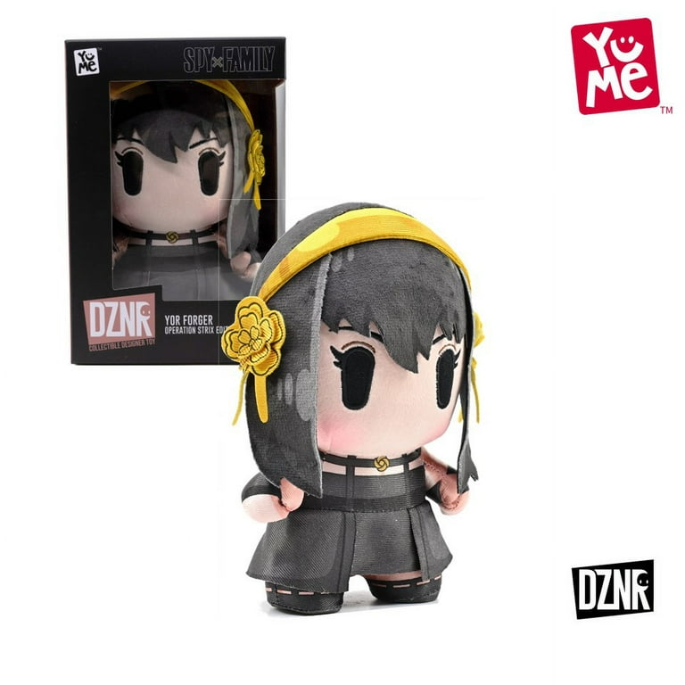 YuMe Spy x Family 7in DZNR Collectible Plush - Yor Forger YuMe Spy x Family 7in DZNR Collectible Plush - Yor Forger