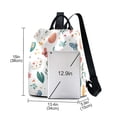 thumbnail image 3 of FORMRS Women's Travel Backpack Purse Anti-Theft Hidden Pockets Casual Shoulder Bag, Red Easter Eggs, 3 of 7