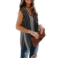thumbnail image 4 of Mujeres Vest de algodón Cordero casual Tanktop Loose Holiday Citas de vacaciones Vacaciones Basic Ropa básica Trabajo diario Top de verano Inevent AP009841-41, 4 of 6