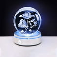thumbnail image 2 of HEALEEP 2Pcs Crystal Ball Lighting Stand LED Light Base for Centerpiece Romantic Atmosphere Creation, 2 of 8