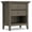 Farmhouse Grey, variant on Amherst 24 inch Wide Solid Wood Transitional Bedside Table in Light Golden Brown