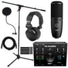 Home Recording Bundle AIR192X8 USB Audio Interface w Mic & Headphones