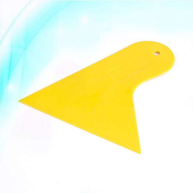 unbranded Herramienta Para Pegar Y Raspar Adhesivo Color Amarillo Para Proyectos DIY