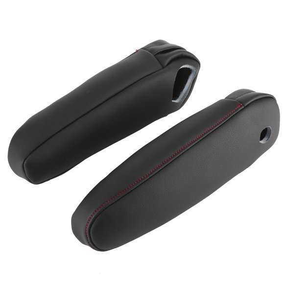 Funda de cuero sintético para reposabrazos de asiento de coche, 2 uds., para Lexus RX 300, 330, 350, 2003-2009, color negro
