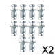 thumbnail image 1 of Tuerca de expansión de Pétalo shamjiam 2x 10 piezas 30 Mm para metal decoración de Cortinas, 1 of 8