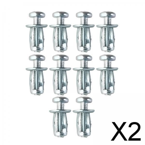 Tuerca de expansión de Pétalo shamjiam 2x 10 piezas 30 Mm para metal decoración de Cortinas