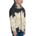 thumbnail image 5 of Sikiie Golden Lotus Zip Up Hoodie Teenage, hoodies for Teenage, Zipper Sweatshirt Jacket for Daily, Traveling-Medium, 5 of 6