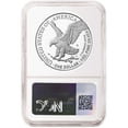 thumbnail image 2 of 2025 S Silver Eagle Navy 250th Anniversary Privy NGC PF70 FR RJ, 2 of 4
