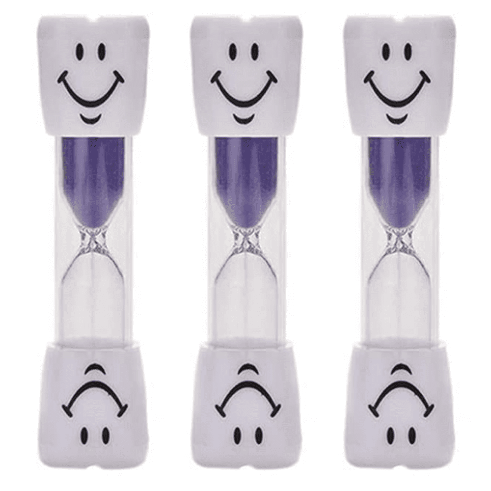 Blue Children Cute Cartoon Animal Tooth Brushing Hourglass Timer 3 Minutes Lovely Bathroom Decorations Gift to Kids Toothbrush Holder 