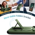 thumbnail image 4 of SELOZKE Compatible with Motorola Moto G Stylus 5G 2024 Green Phone Holder, Magnetic Protective Phone Case, 4 of 9