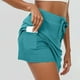 thumbnail image 1 of MKLEKYY Falda Pantalón Corta de Mezclilla para Mujer, Faldas de Verano para Mujer, Falda con Cordón, Pantalones Cortos Incorporados con Bolsillos, conjuntos de Tenis, 1 of 4