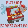thumbnail image 2 of CafePress - Fire Truck Future Firefighter Infant Bodysuit - Baby Light Bodysuit, Size Newborn - 24 Months, 2 of 4