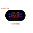 thumbnail image 3 of Advancent Termostato H50TR, de pantalla táctil, controlador de temperatura, termostatos de calentador para interruptor de hogar en caja, pantalla Electrodomésticos Tipo 3 Advancent HA012279-03B, 3 of 6