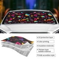 thumbnail image 3 of Yiaed Lgbt Rainbow For Pride Print Car Windshield Sunshade Front Auto Car Front Window Sun Shade Foldable Sun Visor Shield Cover Auto Accessories for Sedan SUV Truck-Medium, 3 of 5