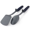 thumbnail image 3 of Oster Bluemarine 2 Piece Turner and Spoon Utensil Set in Navy Blue, 3 of 5