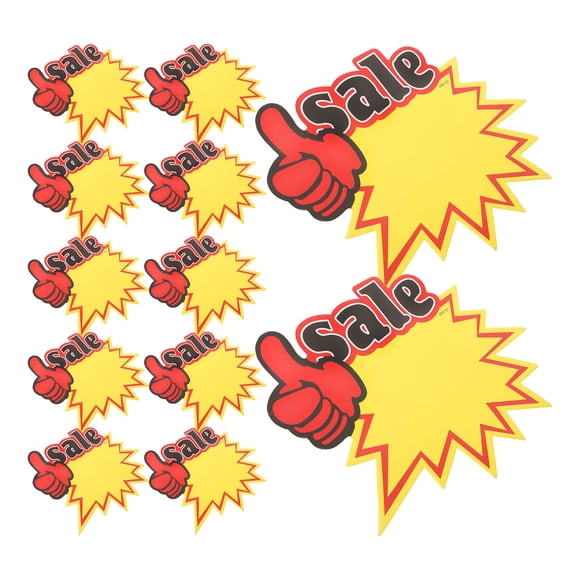 LOLIPPYY 100pcs Garage Sale Stickers For Yard With Off Functionality In Large Size Design