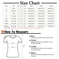 thumbnail image 2 of Fesfesfes Women Plus Size Workout Clothing Fashion Women's Summer Round-Neck Solid 3/4 Sleeve Casual Top Blouse Womens T Shirts Casual S(US:4), 2 of 6