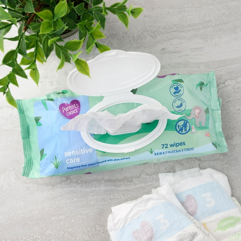 Parents choice sale soothing aloe wipes
