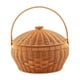 thumbnail image 4 of Cesta de picnic Cesta tejida Cesta de mimbre de imitación Cesta de picnic para barbacoas al aire libre, 4 of 9