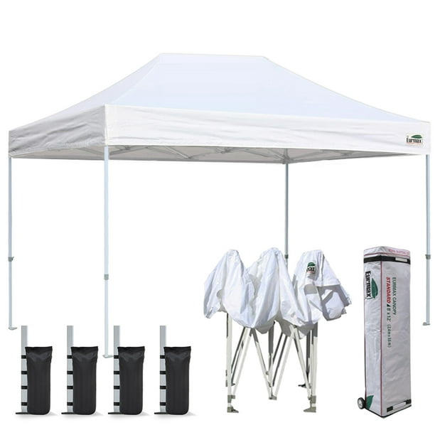 Eurmax 8 x 12 Ez Pop up Canopy Party Tent Sport Outdoor Canopies Bonus