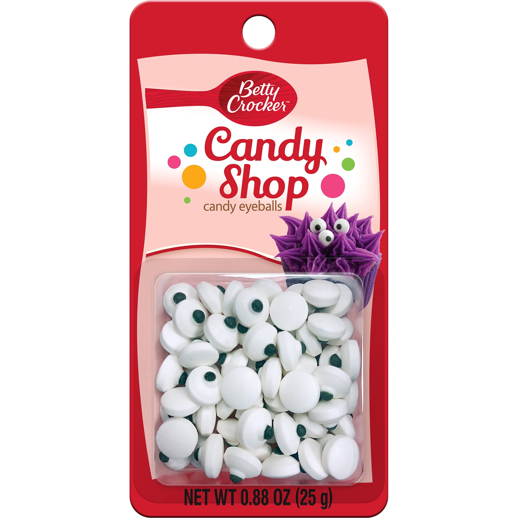 Betty Crocker Candy Shop Decors - Candy Eyeballs - 0.88 Oz - Walmart.com