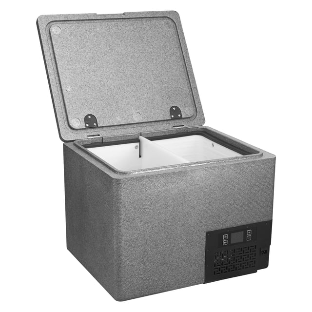 KFFKFF 12 Volt Refrigerator, 42.3 QT/ 40L Car Fridge, Portable Ultra-Light EPP Freezer, APP Control Electric Compressor, 12V/24V DC, 14℉ to 50℉