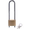 thumbnail image 1 of Candado para exteriores Padlock Fu Volante de latón macizo de 5 cm de ancho, 1 of 5
