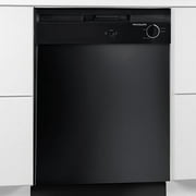 Frigidaire - FBD2400KB - 24 Inch Built In Dishwasher with 2 Wash Cycles in Black