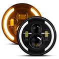 thumbnail image 4 of 1 faro LED de 7 pulgadas para coche o motocicleta con luz de cruce/luz diurna/intermitente, 4 of 7
