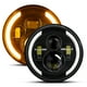 thumbnail image 4 of Faros de automóviles 2 faros delanteros LED de 7 pulgadas para coche y motocicleta con luz baja/luz alta/DRL/señal de giro, faro redondo de 7 pulgadas, 6000 K, 100 W, repuesto para Jeep Wrangler JK JK, 4 of 8
