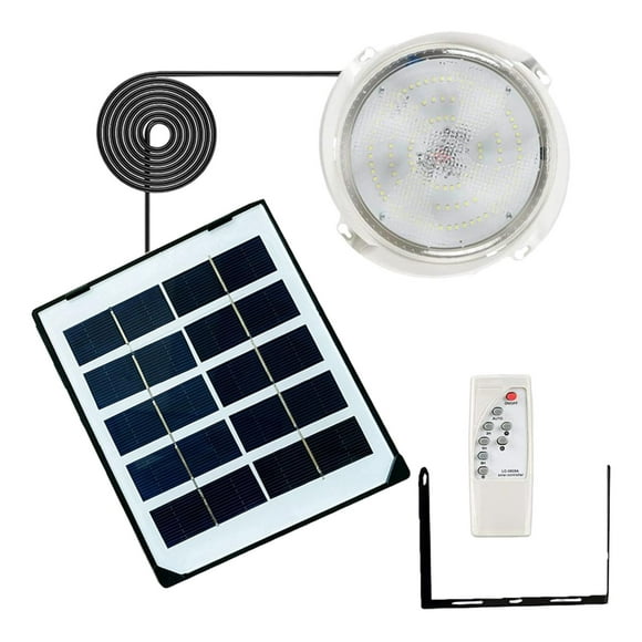 Nordic Indoor Solar Ceiling Light IP65 Waterproof Smart for Bedroom Outdoor 45W 50 Lamp Beads