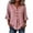 S-Red-womens tops, variant on Hfnxid Women 3/4 Sleeve Shirts Loose Fit Ruffle Shirt Striped Button V Neck Blouses Solid Color Fall Clothes Red XXL