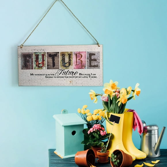 Boovnll Room Decor, Wooden Hanging Home Wall Decor Hanging Tag Home Wall Decoration, Home Decor, Bedroom Decor, Living Room Decor