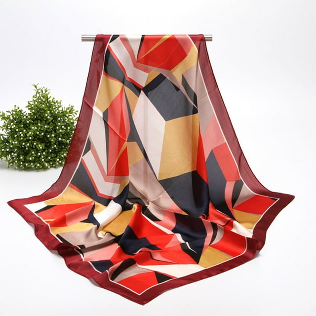 Under $5 Scarf Red Women Scarf Multi-Purpose Bandana Gift Sets– Headband, Wrap, Protective Coverage