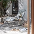 thumbnail image 2 of Lafuma Futura Zero Gravity Outdoor Steel Framed Lawn Recliner Chair, Seigle Grey, 2 of 9