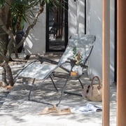 Lafuma Futura Zero Gravity فولاذ خارجي مؤطر كرسي الحديقة ، سيجل