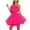 Hot Pink, variant on 2026 Party Dresses Tulle Dress for Women Short Puffy Prom Dress Strapless Mesh Birthday Dresses Ruffle Cocktail, Hawaiian Dresses For Women