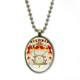 thumbnail image 1 of Collar Colgante de Cadena Vintage Unbranded Bélgica Emblema Nacional, 1 of 3
