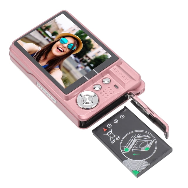 Cámara Digital 4K 48MP HD Pantalla De 2,7 Pulgadas Zoom 8X Enfoque Automático Belleza Antivibración, Cámara De Bolsillo De Viaje Para Adolescentes Y Niños